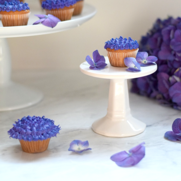 Hydrangea Cupcakes 