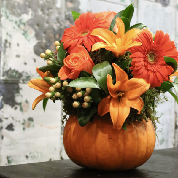 Our Fall Obsession: Pumpkin Vase Arrangements