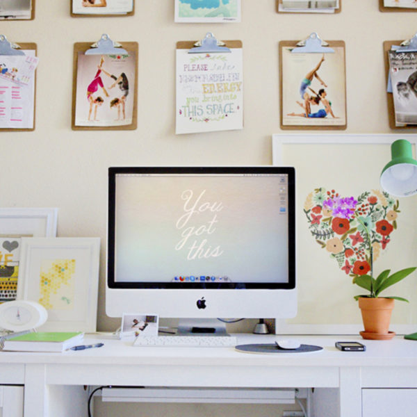 Setting Up a Chic, Functional Home Office